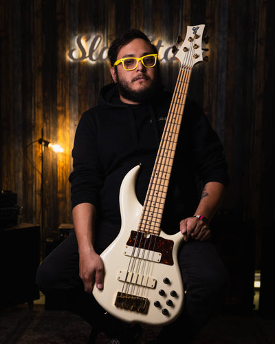 F Bass BN5 Olympic White 2018 - Bajo Eléctrico