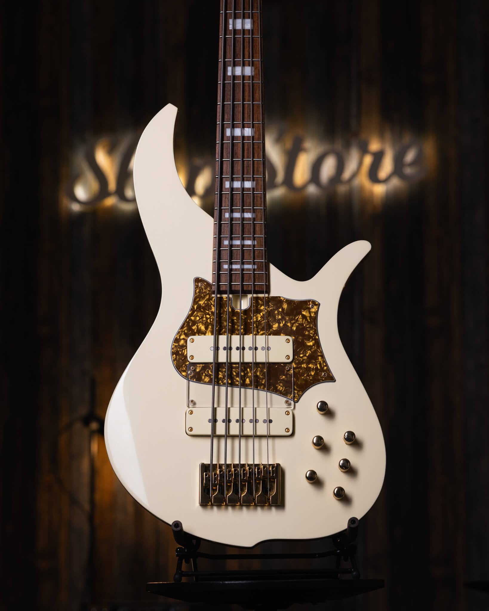 F Bass BN5 Olympic White 2023 - Bajo Eléctrico | SlapStore