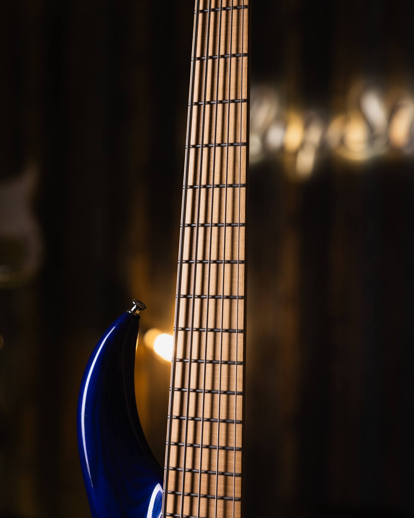 F Bass BN5 Transparent Blue 2017 - Bajo Eléctrico
