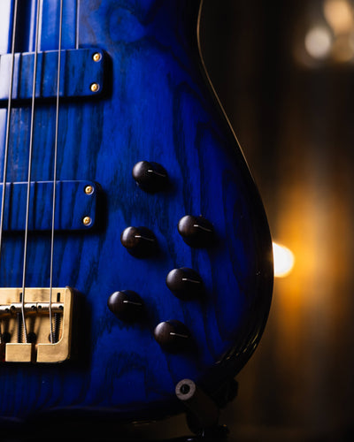 F Bass BN5 Transparent Blue 2017 - Bajo Eléctrico