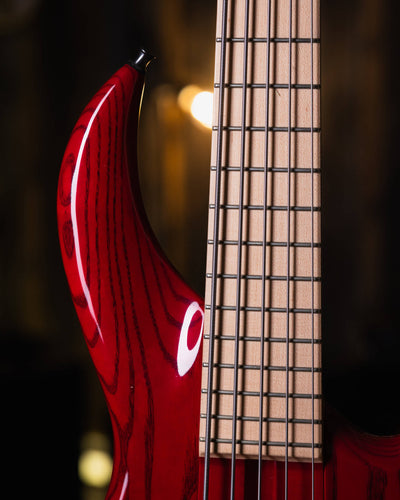 F Bass BN5 Transparent Red 2020 - Bajo Eléctrico