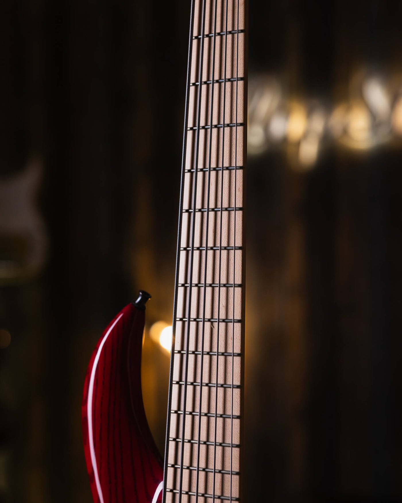 F Bass BN5 Transparent Red 2020 - Bajo Eléctrico