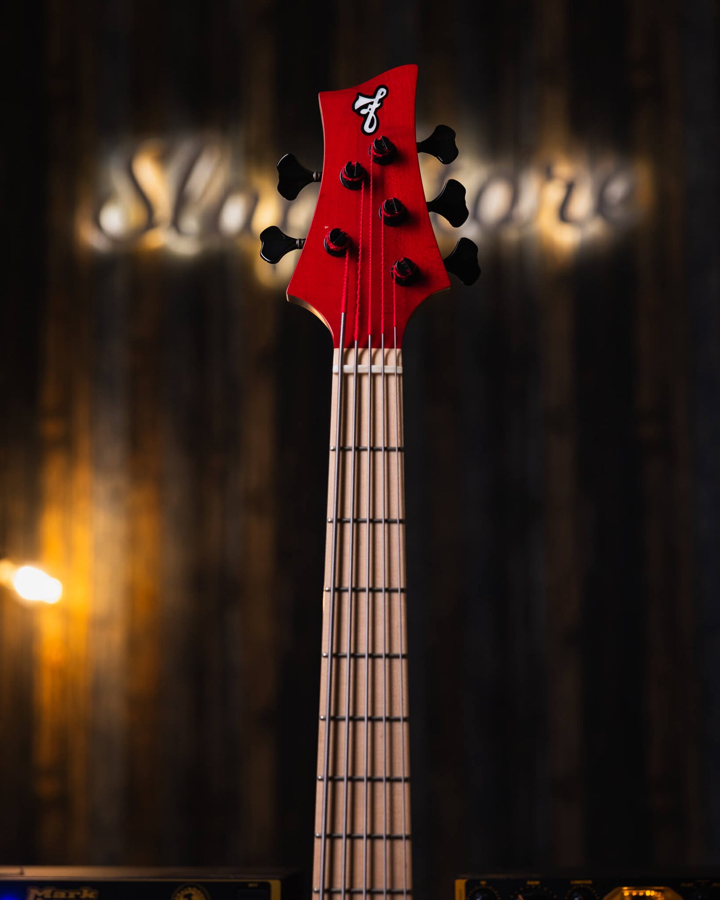 F Bass BN5 Transparent Red 2020 - Bajo Eléctrico