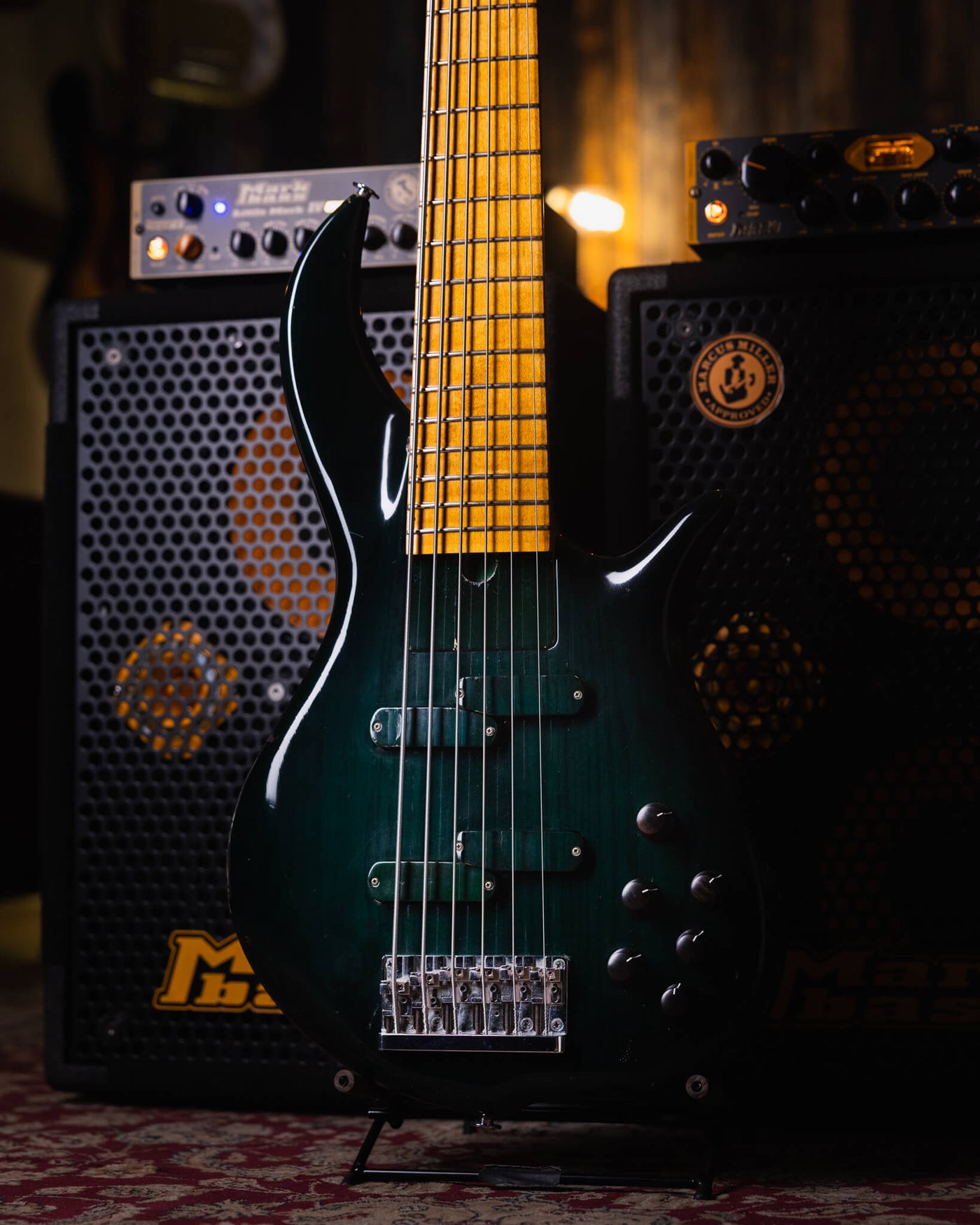 F Bass BN6 AC Dark Green '90 - Bajo Eléctrico