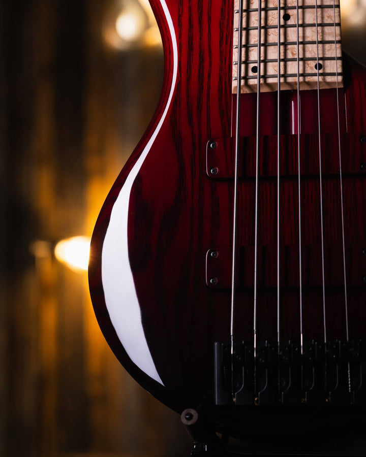F Bass BN6 Trans Red Fade 2023 - Bajo Eléctrico | The BN series is the product of 40+ years of F Bass evolution. While it has roots stemming from the original Jazz Bass, it has slowly morphed into our signature sound, feel, and look. The BN series’ voice