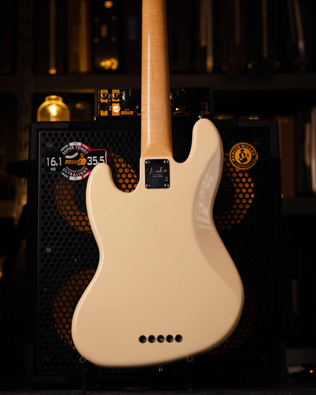 Fender American Standard Jazz Bass V Vintage White 2011