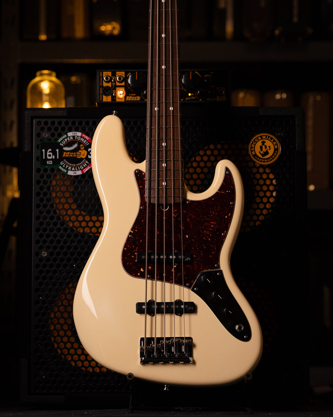 Fender American Standard Jazz Bass V Vintage White 2011