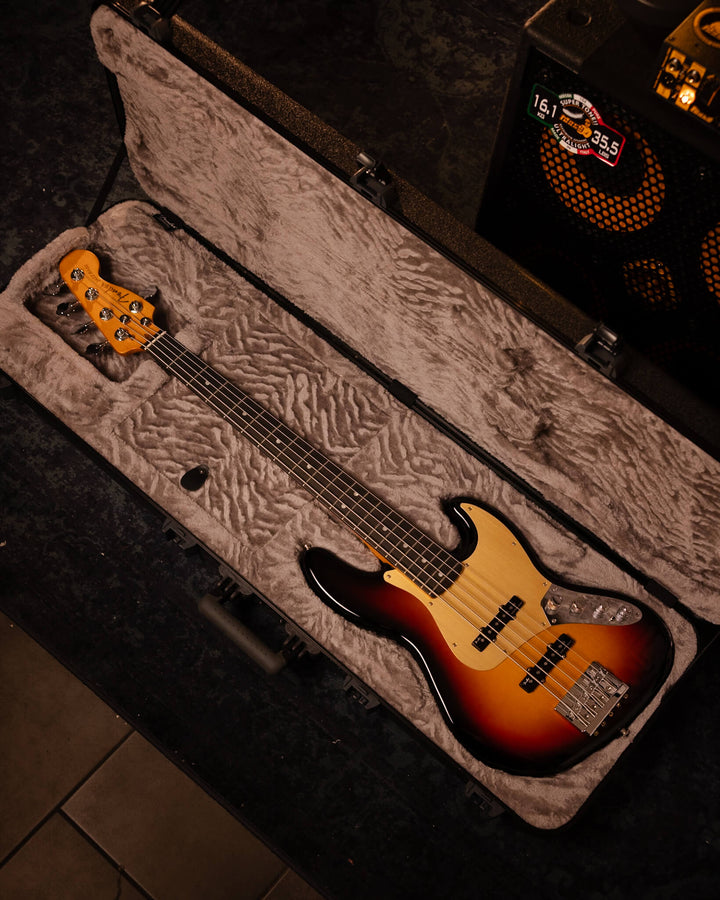 Fender American Ultra II Jazz Bass V Ultraburst 2025