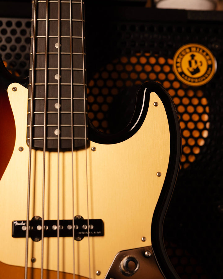 Fender American Ultra II Jazz Bass V Ultraburst 2025