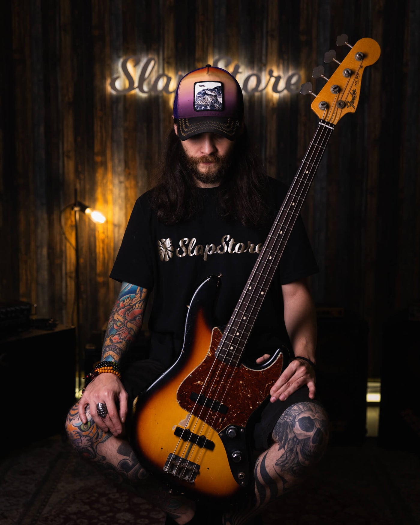 Fender Jazz Bass Custom Shop 1960 Relic Sunburst 2011 - Bajo Eléctrico