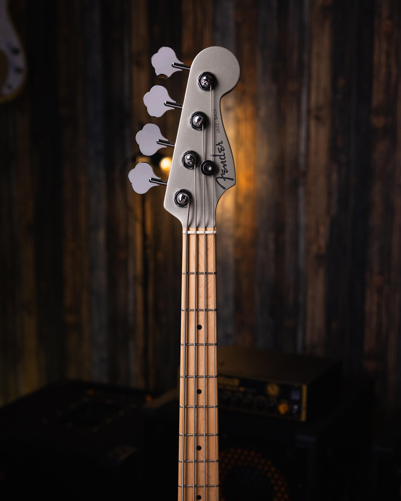 Fender Flea Signature Active Satin Inca Silver 2018 - Bajo Eléctrico