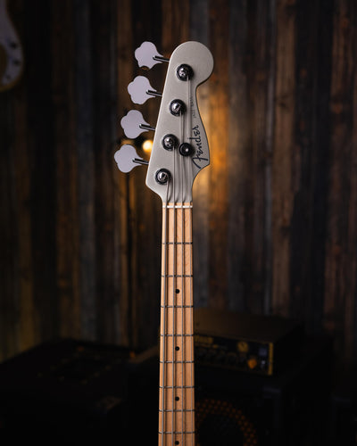 Fender Flea Signature Active Satin Inca Silver 2018 - Bajo Eléctrico