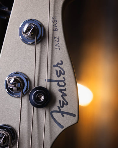 Fender Flea Signature Active Satin Inca Silver 2018 - Bajo Eléctrico