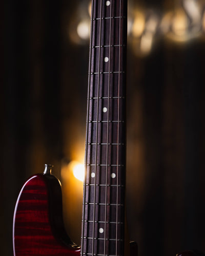 Fender Precision Foto Flame MIJ Cherry Burst (Aguilar Hot Pickups) '96 - Bajo Eléctrico