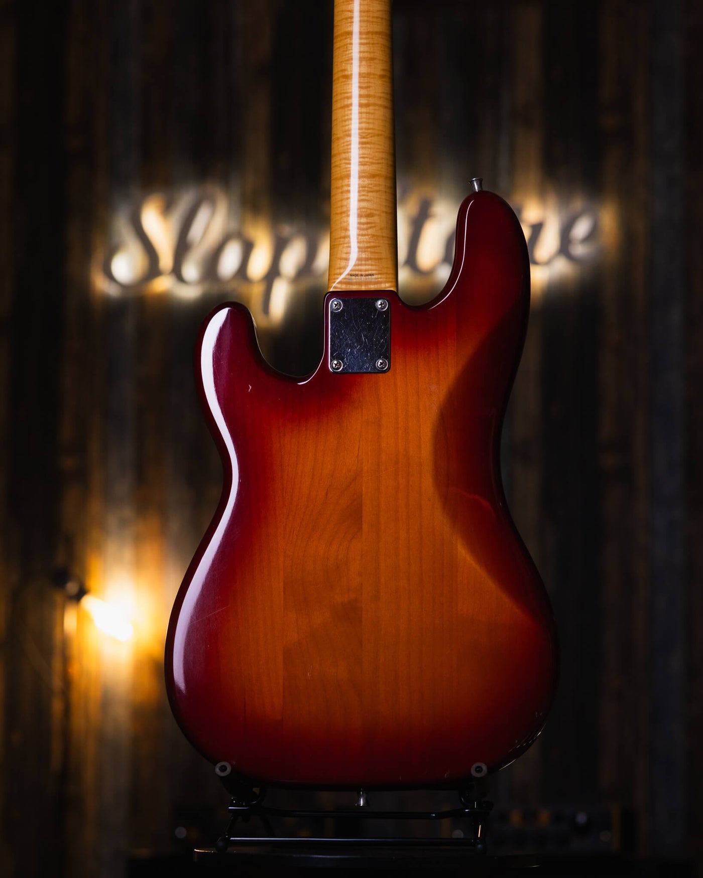 Fender Precision Foto Flame MIJ Cherry Burst (Aguilar Hot Pickups) '96 - Bajo Eléctrico