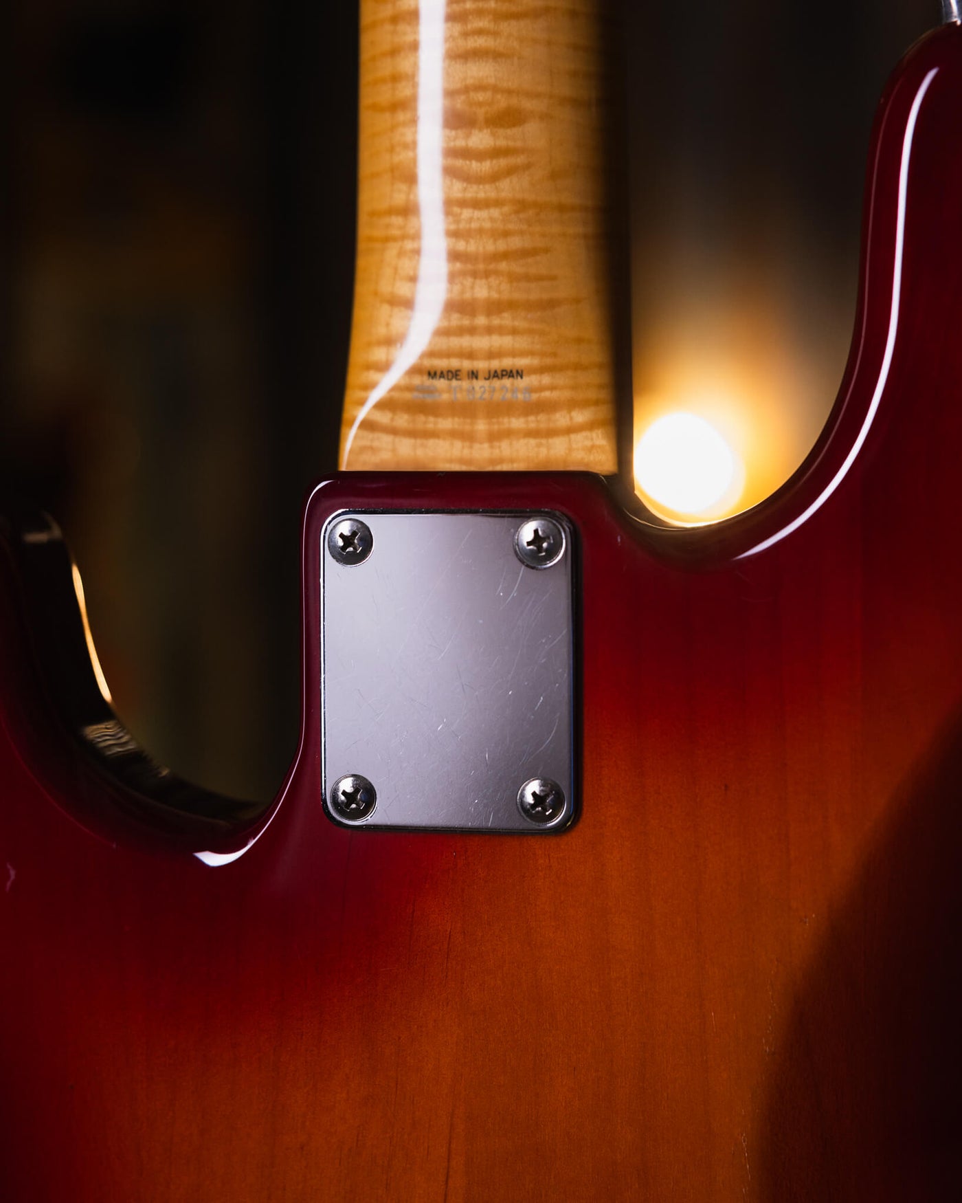 Fender Precision Foto Flame MIJ Cherry Burst (Aguilar Hot Pickups) '96 - Bajo Eléctrico