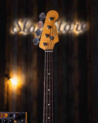 Fender Precision Foto Flame MIJ Cherry Burst (Aguilar Hot Pickups) '96 - Bajo Eléctrico