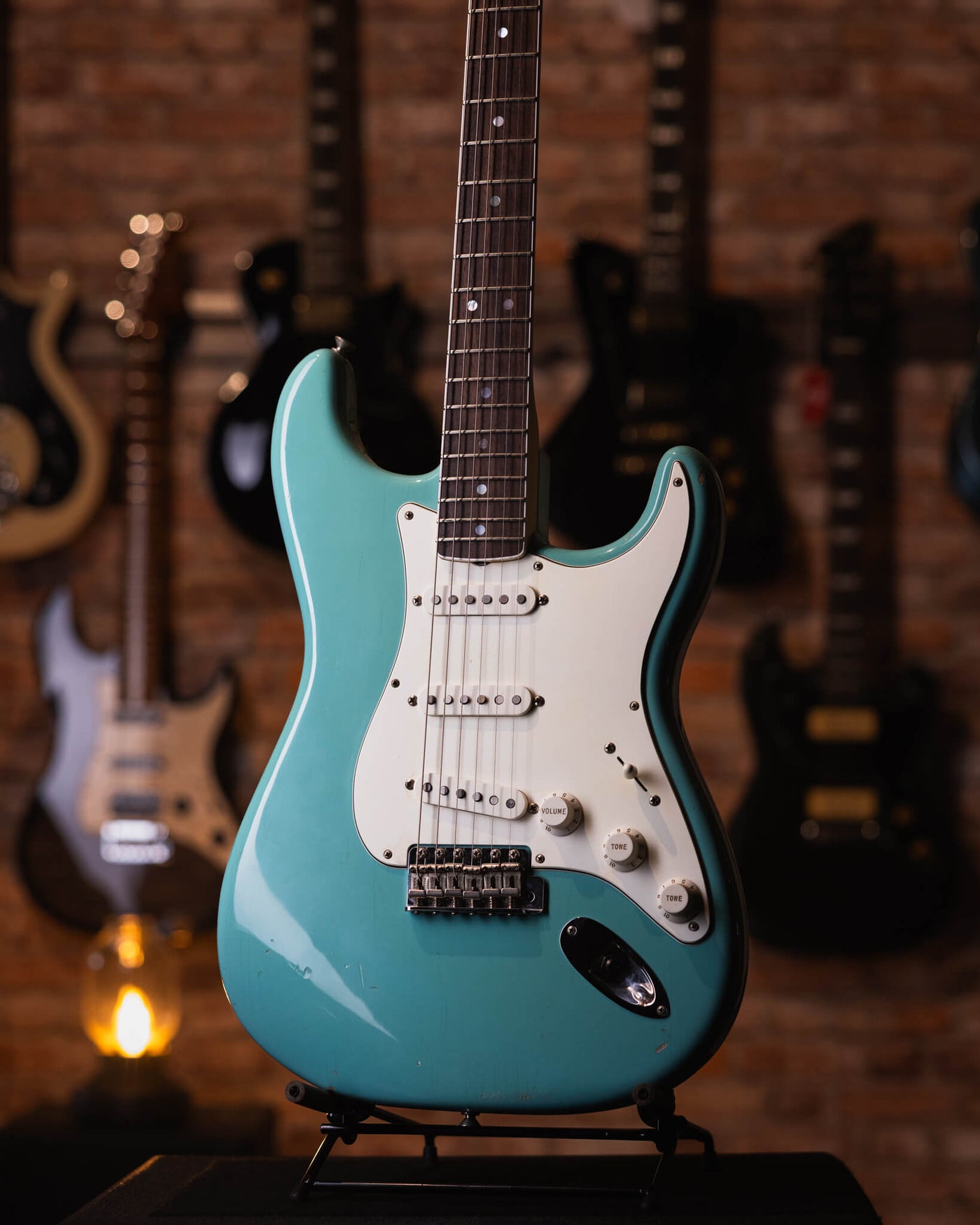 Fender Stratocaster Eric Johnson Tropical Turquoise 2015  - Guitarra Eléctrica