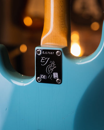 Fender Stratocaster Eric Johnson Tropical Turquoise 2015  - Guitarra Eléctrica