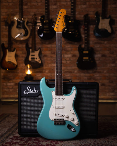 Fender Stratocaster Eric Johnson Tropical Turquoise 2015  - Guitarra Eléctrica