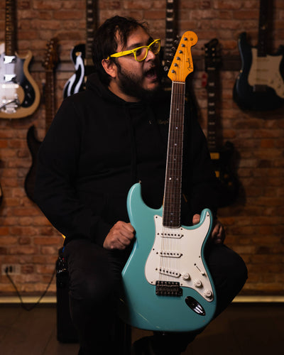 Fender Stratocaster Eric Johnson Tropical Turquoise 2015  - Guitarra Eléctrica