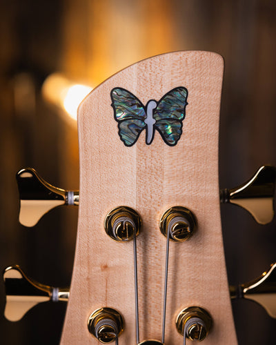 Fodera Emperor 4 Standard Special Poplar Burl End-2024 - Bajo Eléctrico
