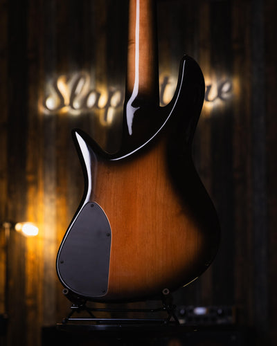 Fodera Emperor 5 Deluxe Chestnut Burl '95 - Bajo Eléctrico