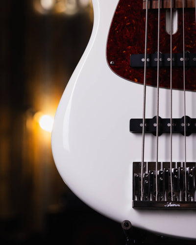 Fodera Emperor 5 J Classic Olympic White 2019 - Bajo Eléctrico