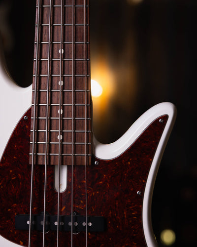 Fodera Emperor 5 J Classic Olympic White 2019 - Bajo Eléctrico
