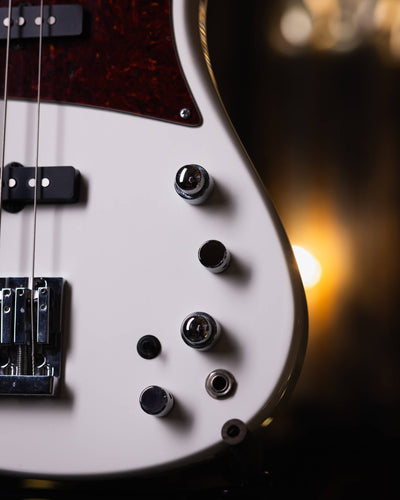 Fodera Emperor 5 J Classic Olympic White 2019 - Bajo Eléctrico