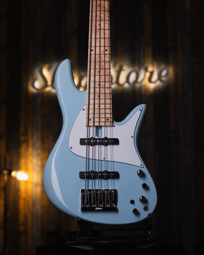 Fodera Emperor 5 Standard J Classic Sonic Blue 2018 - Bajo Eléctrico