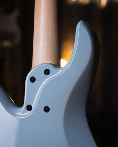 Fodera Emperor 5 Standard J Classic Sonic Blue 2018 - Bajo Eléctrico