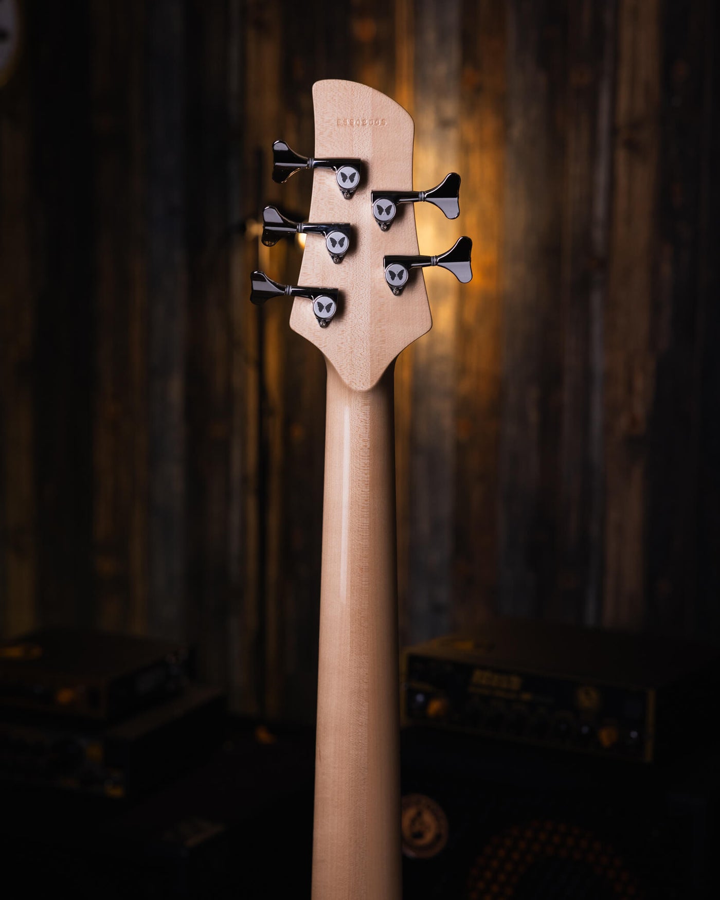 Fodera Emperor 5 Standard J Classic Sonic Blue 2018 - Bajo Eléctrico
