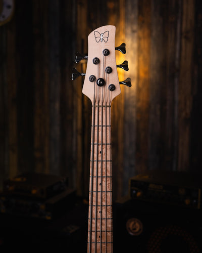 Fodera Emperor 5 Standard J Classic Sonic Blue 2018 - Bajo Eléctrico