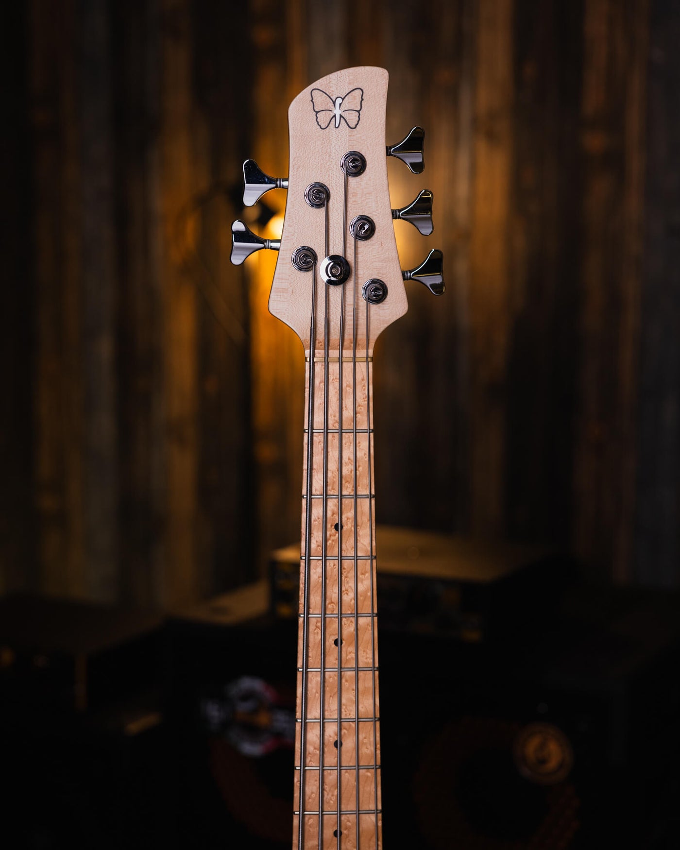 Fodera Emperor 5 J Classic Orange Sparkle 2019 - Bajo Eléctrico