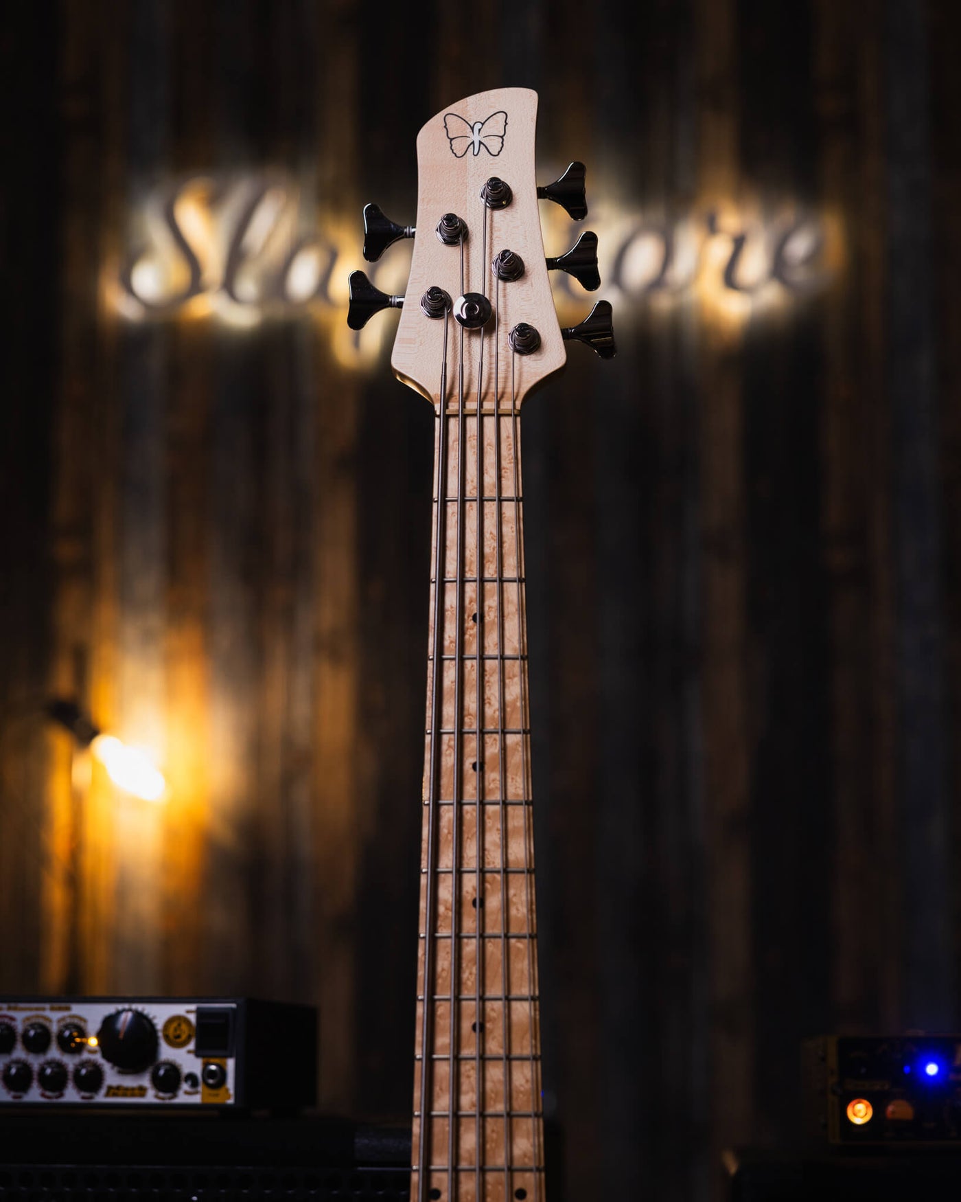 Fodera Emperor 5 J Classic Orange Sparkle 2019 - Bajo Eléctrico
