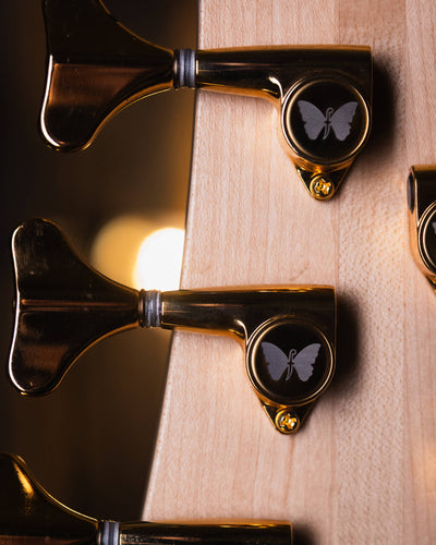 Fodera Emperor 5 Standard Special Poplar Burl 2023 - Bajo Eléctrico