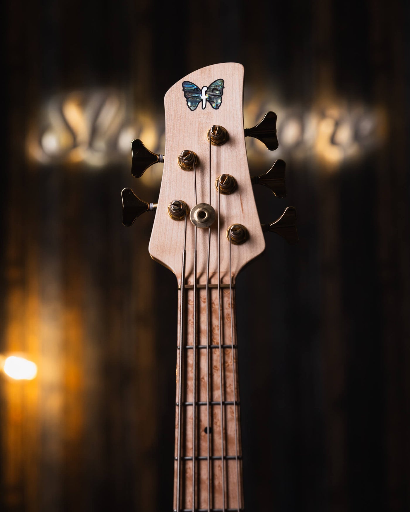 Fodera Emperor 5 Standard Special Poplar Burl 2023 - Bajo Eléctrico