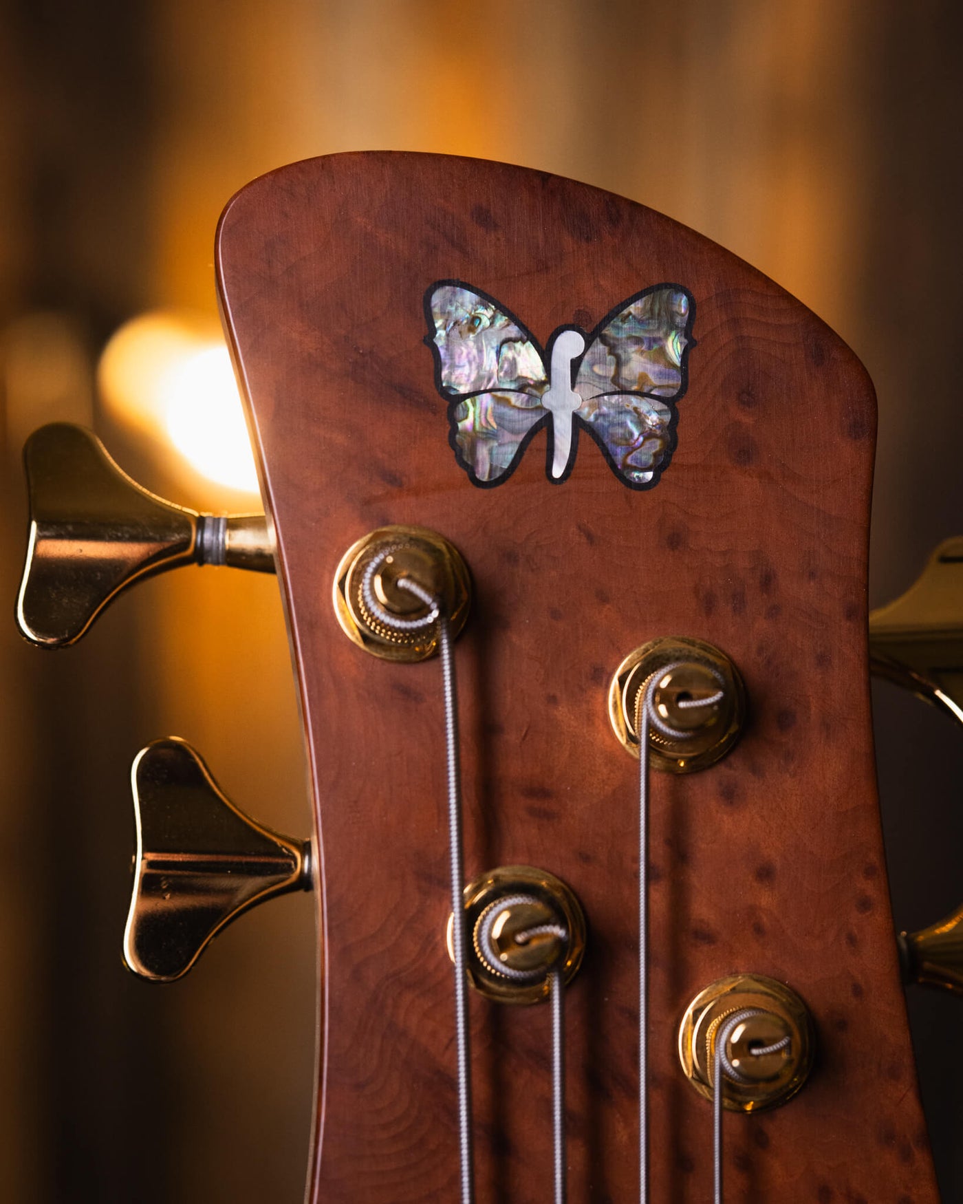 Fodera Imperial II 5 Elite Redwood Burl 2021 - Bajo Eléctrico