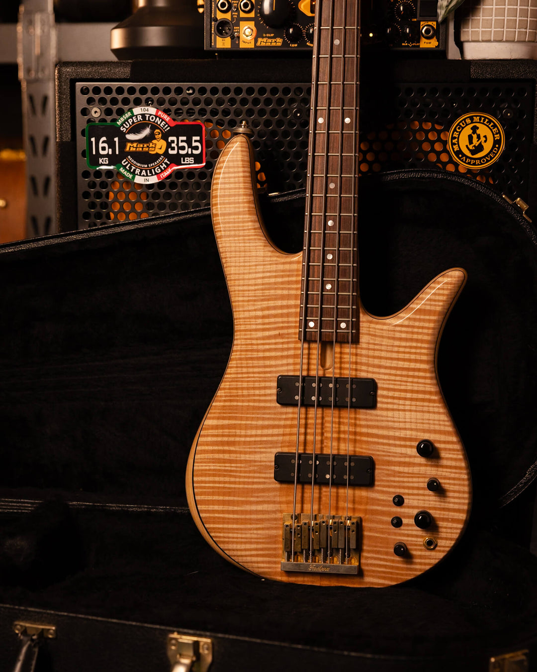 Fodera Monarch 4 Standard Flamed Maple