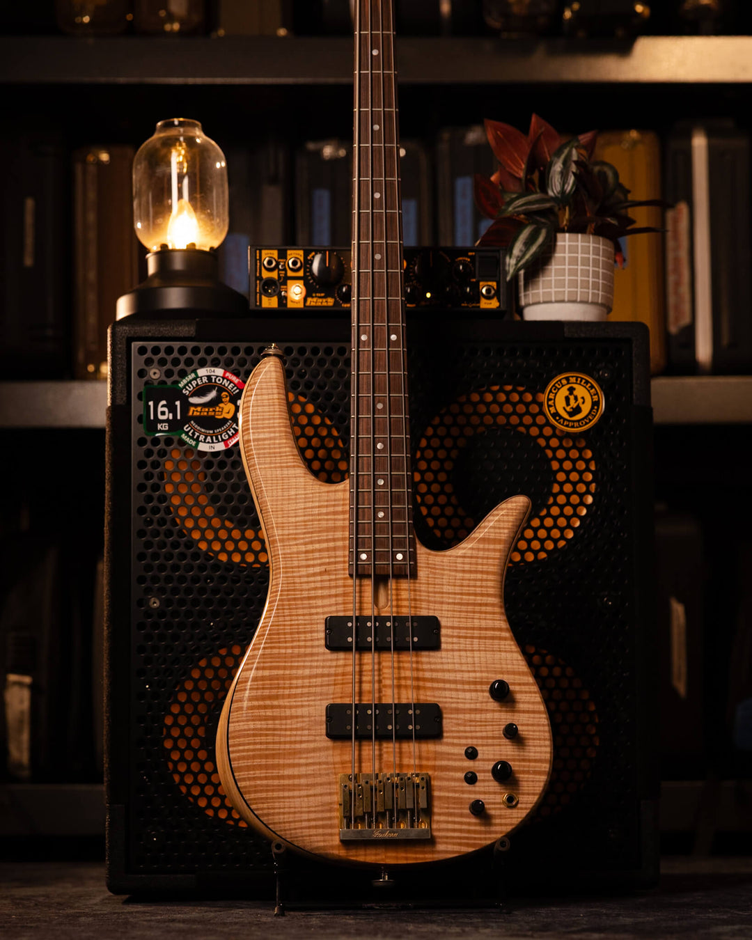 Fodera Monarch 4 Standard Flamed Maple