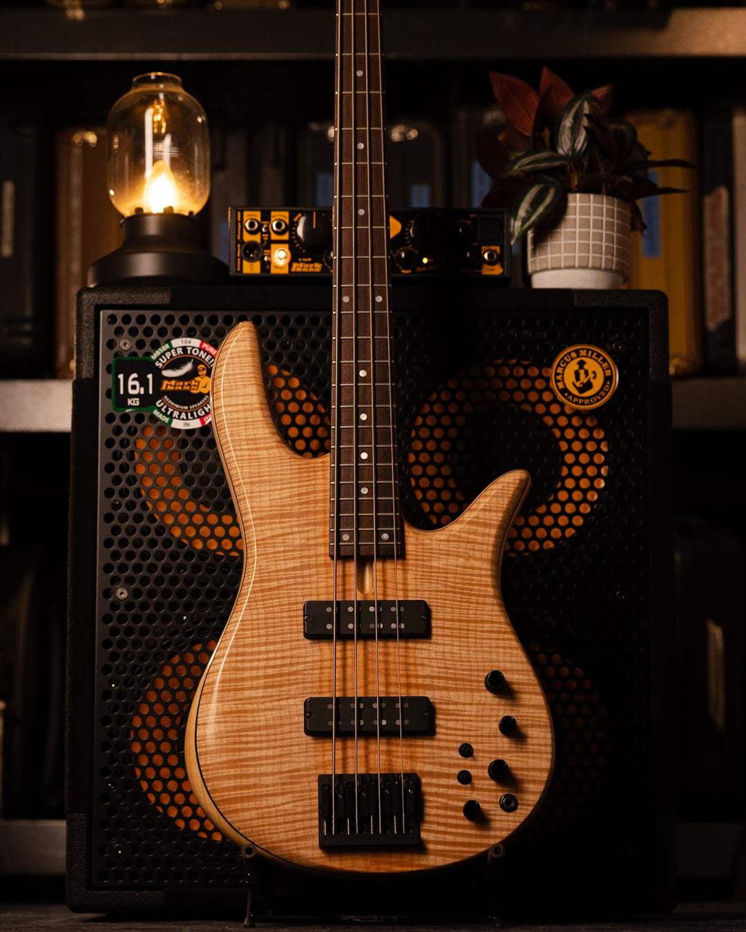 Fodera Monarch 4 Standard Flamed Maple