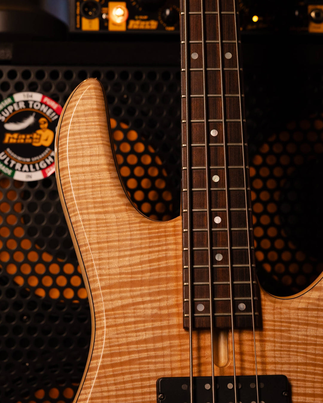 Fodera Monarch 4 Standard Flamed Maple
