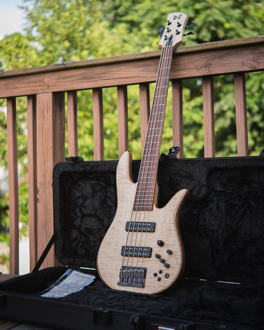 Fodera Monarch 5 BO Flamed Maple 2026