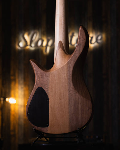 Fodera Monarch 5 Elite 38th Anniversary Zebrawood 2022  - Bajo Eléctrico
