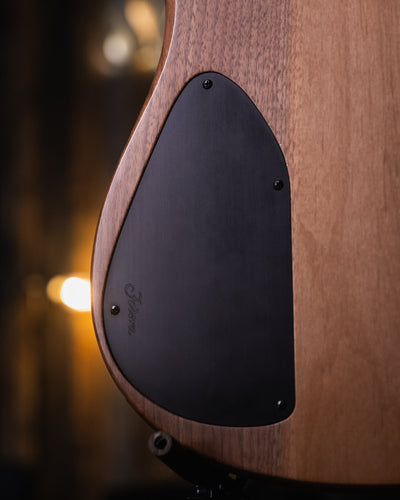 Fodera Monarch 5 Elite 38th Anniversary Zebrawood 2022  - Bajo Eléctrico