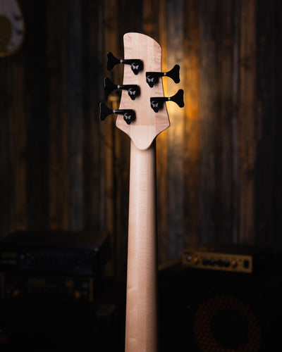 Fodera Monarch 5 Elite 38th Anniversary Zebrawood 2022  - Bajo Eléctrico