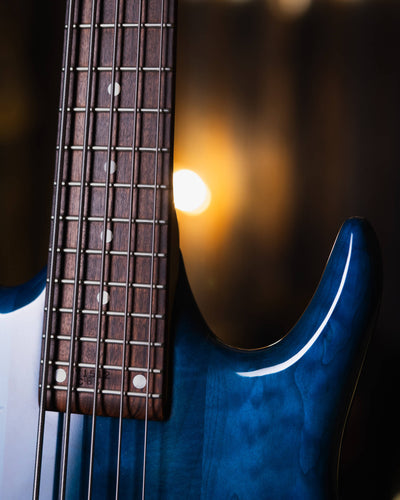 Ken Smith Burner CB5 Transparent Blue '97 - Bajo Eléctrico