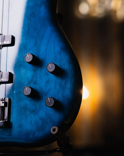 Ken Smith Burner CB5 Transparent Blue '97 - Bajo Eléctrico