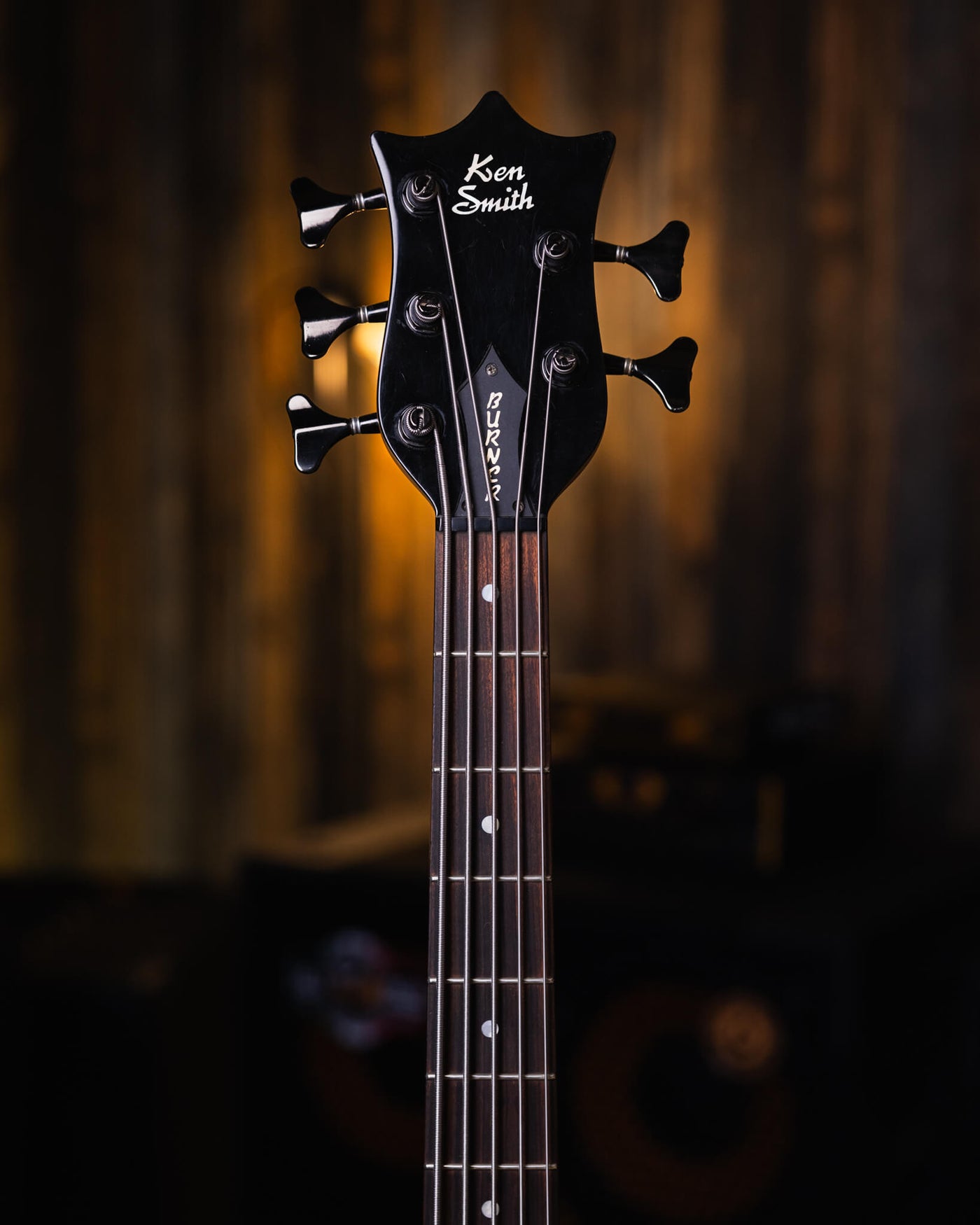 Ken Smith Burner CB5 Transparent Blue '97 - Bajo Eléctrico
